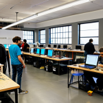 오픈소스 하드웨어에 대한 전문가 인터뷰 - Open Source Hardware Lab**

"A brightly lit, modern maker space filled with people of diverse ages w...
