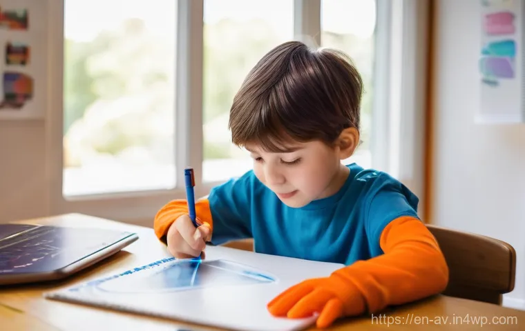 오픈소스 하드웨어의 사회적 영향 - **Prompt:** A bright and modern high school or university STEM classroom, bustling with engaged stud...