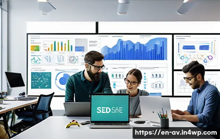 오픈소스 하드웨어 혁신의 도전 과제 - A detailed, realistic workspace scene showing a diverse group of engineers and designers collaborati...